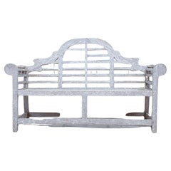 A Teak Lutyens Bench