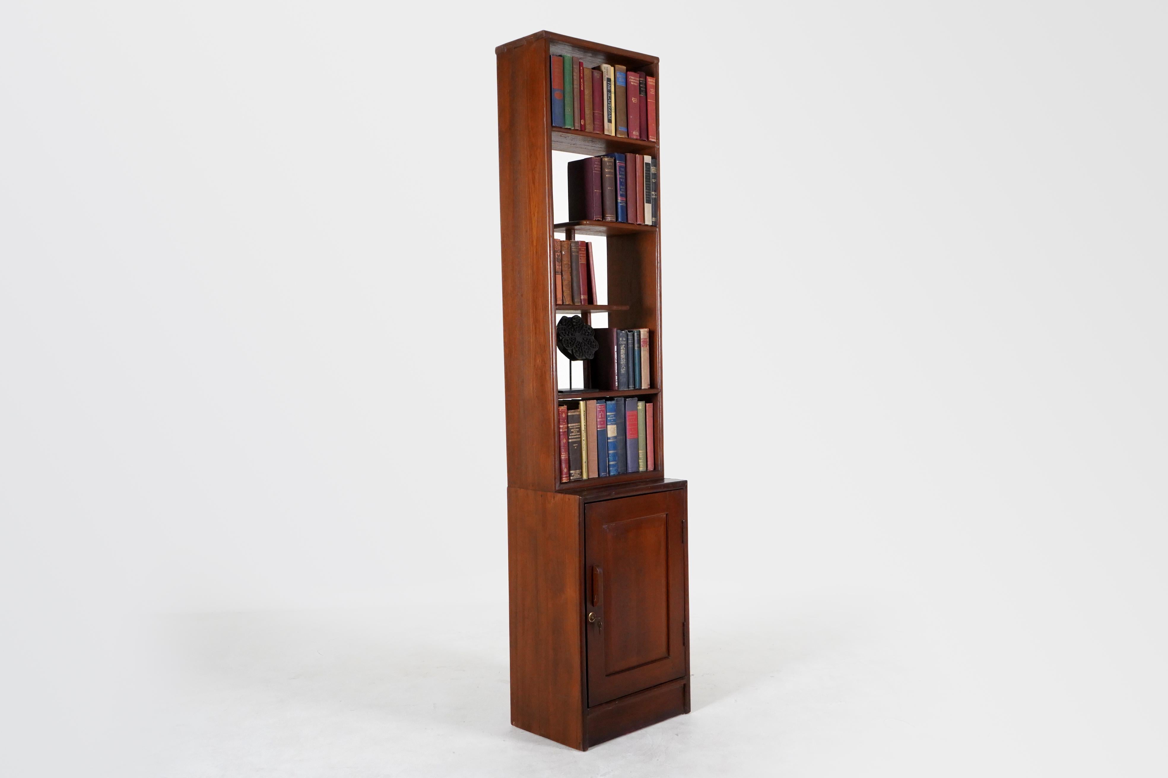 A Teak Wood Bookshelf 8