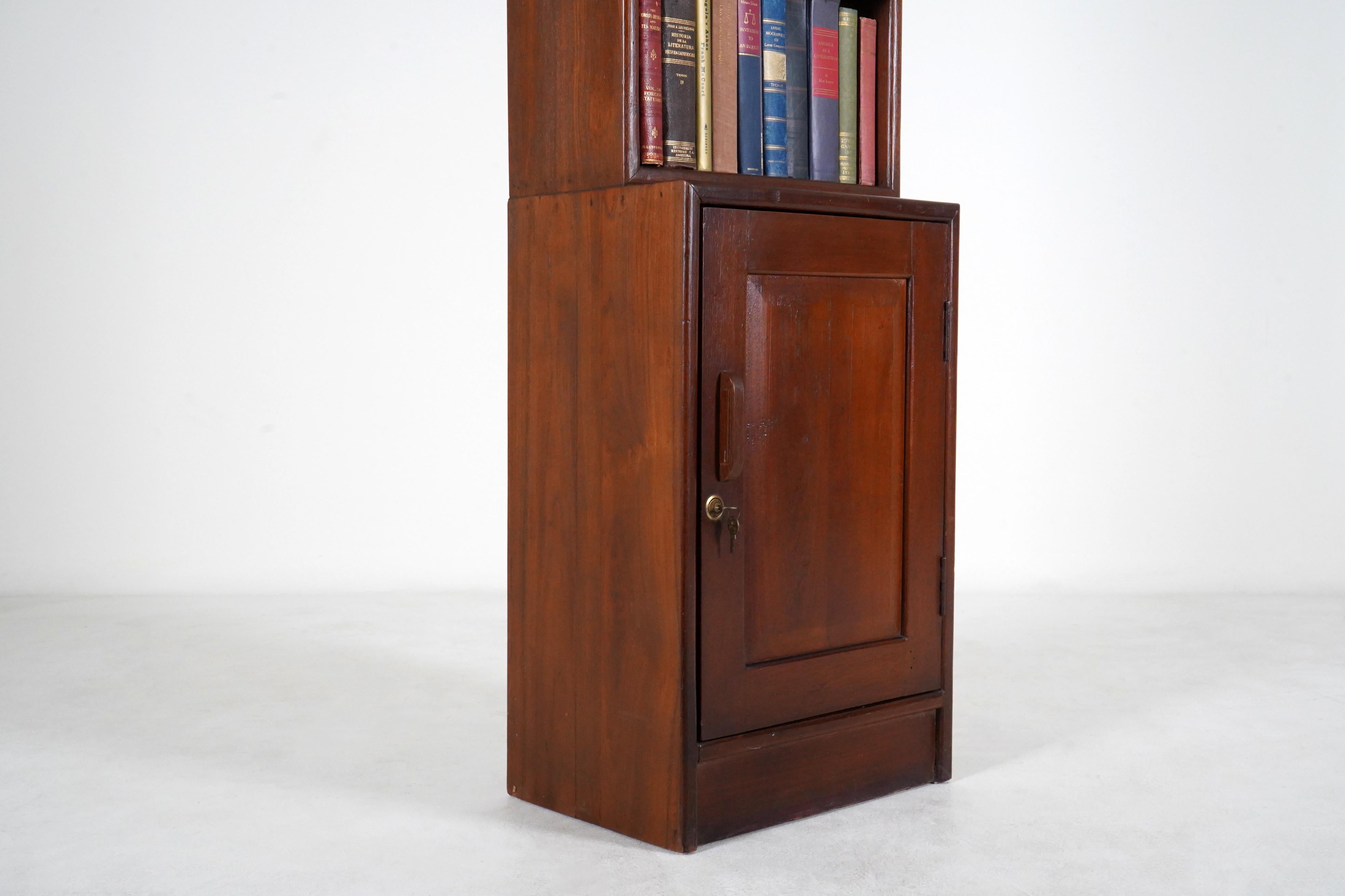 A Teak Wood Bookshelf 12