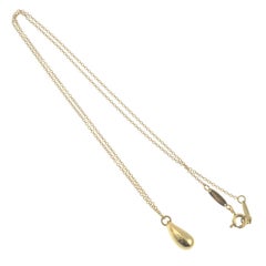 Teardrop Pendant with Chain by Elsa Peretti for Tiffany & Co.