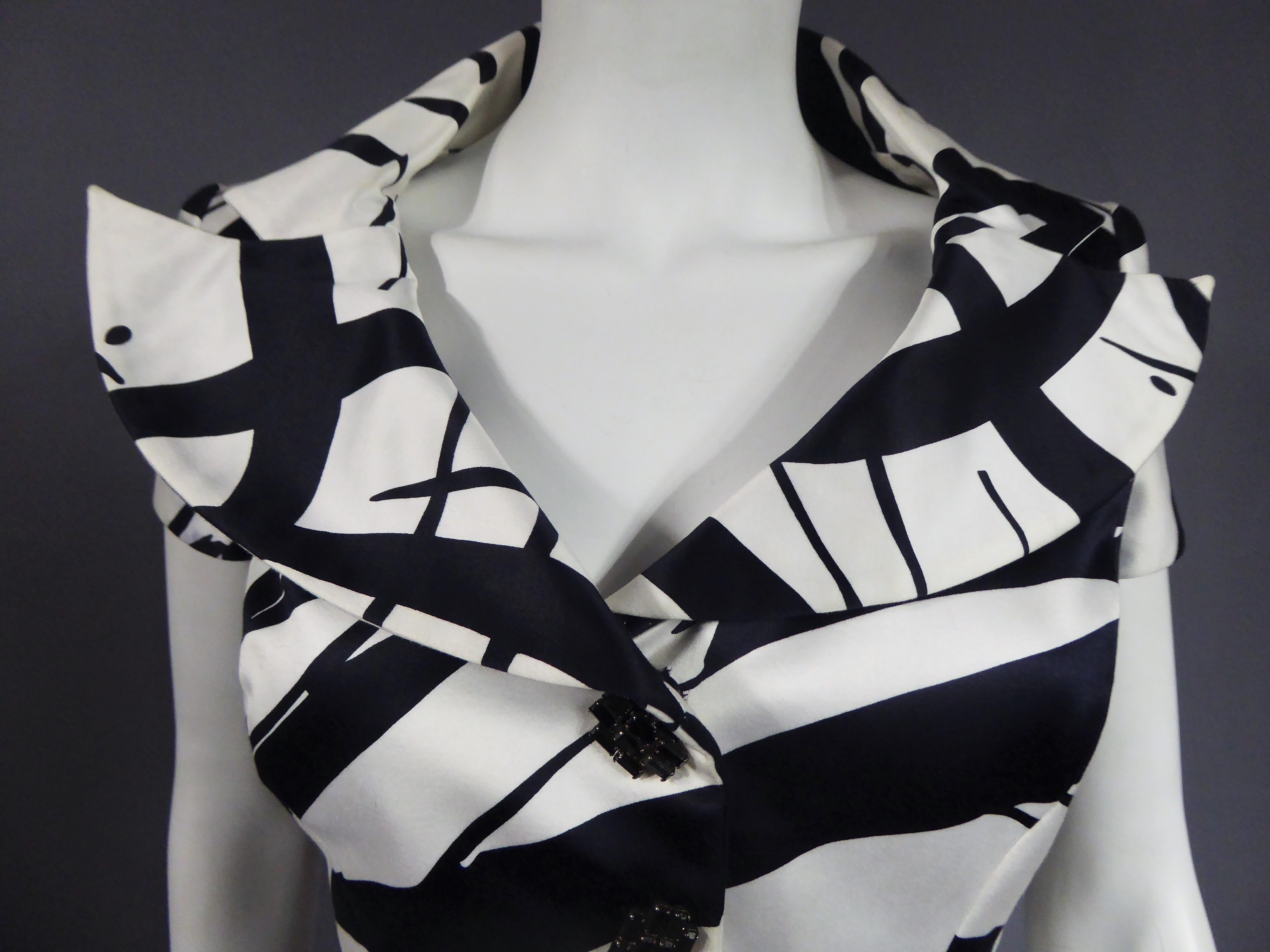 Robe Couture Ted Lapidus by Olivier Lapidus, française, circa 1990 en vente 9