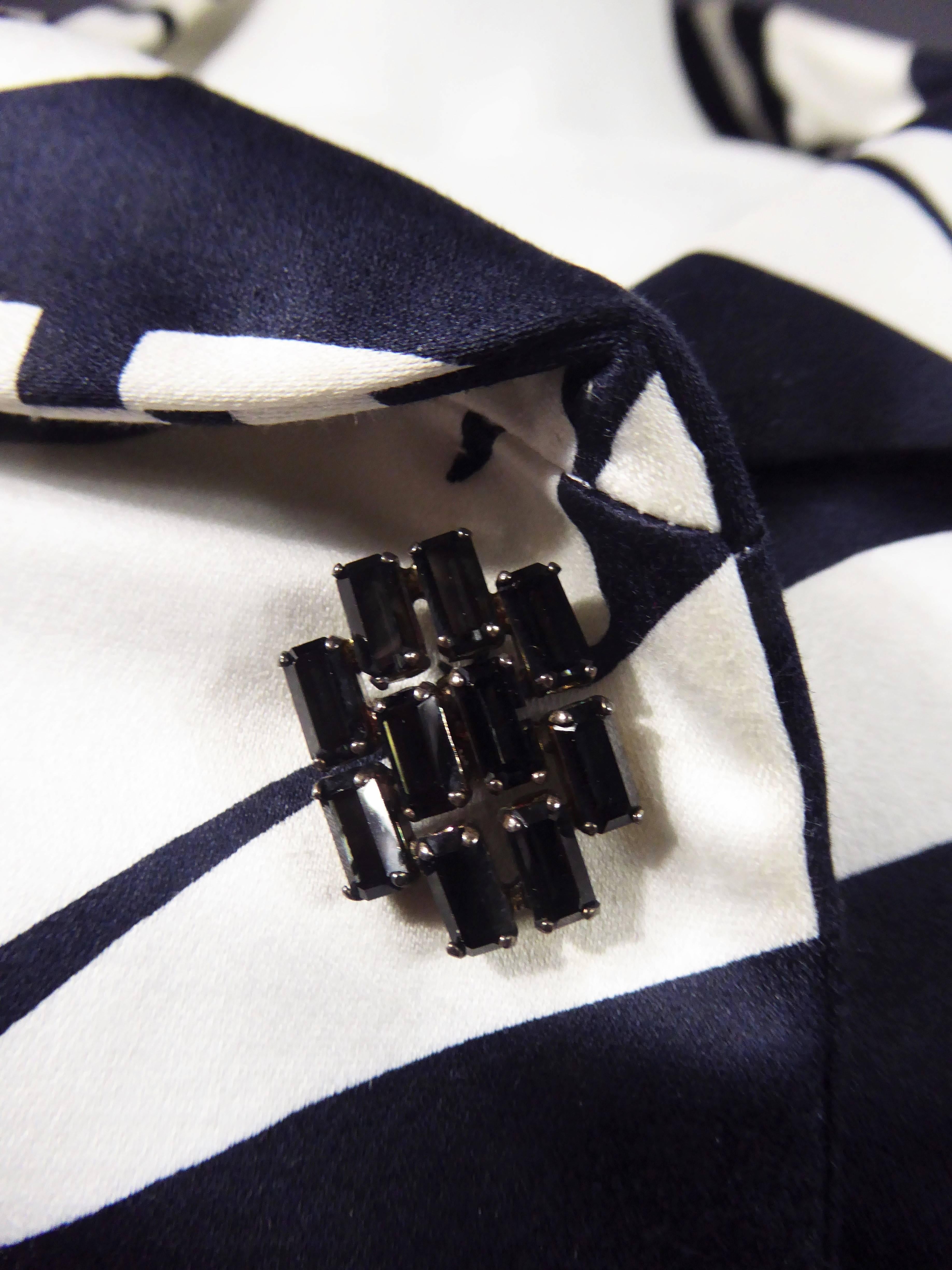 Robe Couture Ted Lapidus by Olivier Lapidus, française, circa 1990 Pour femmes en vente