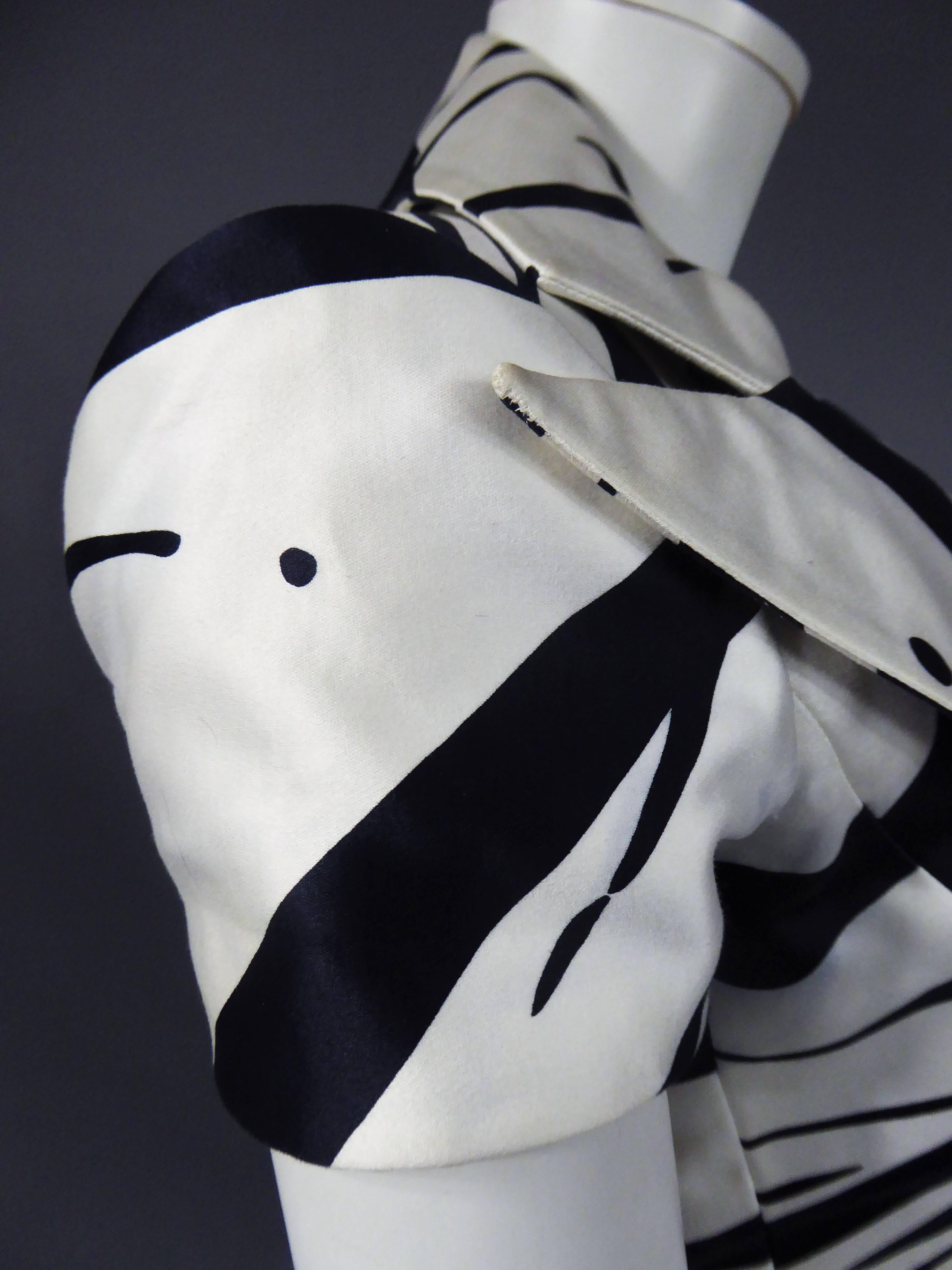 Robe Couture Ted Lapidus by Olivier Lapidus, française, circa 1990 en vente 1