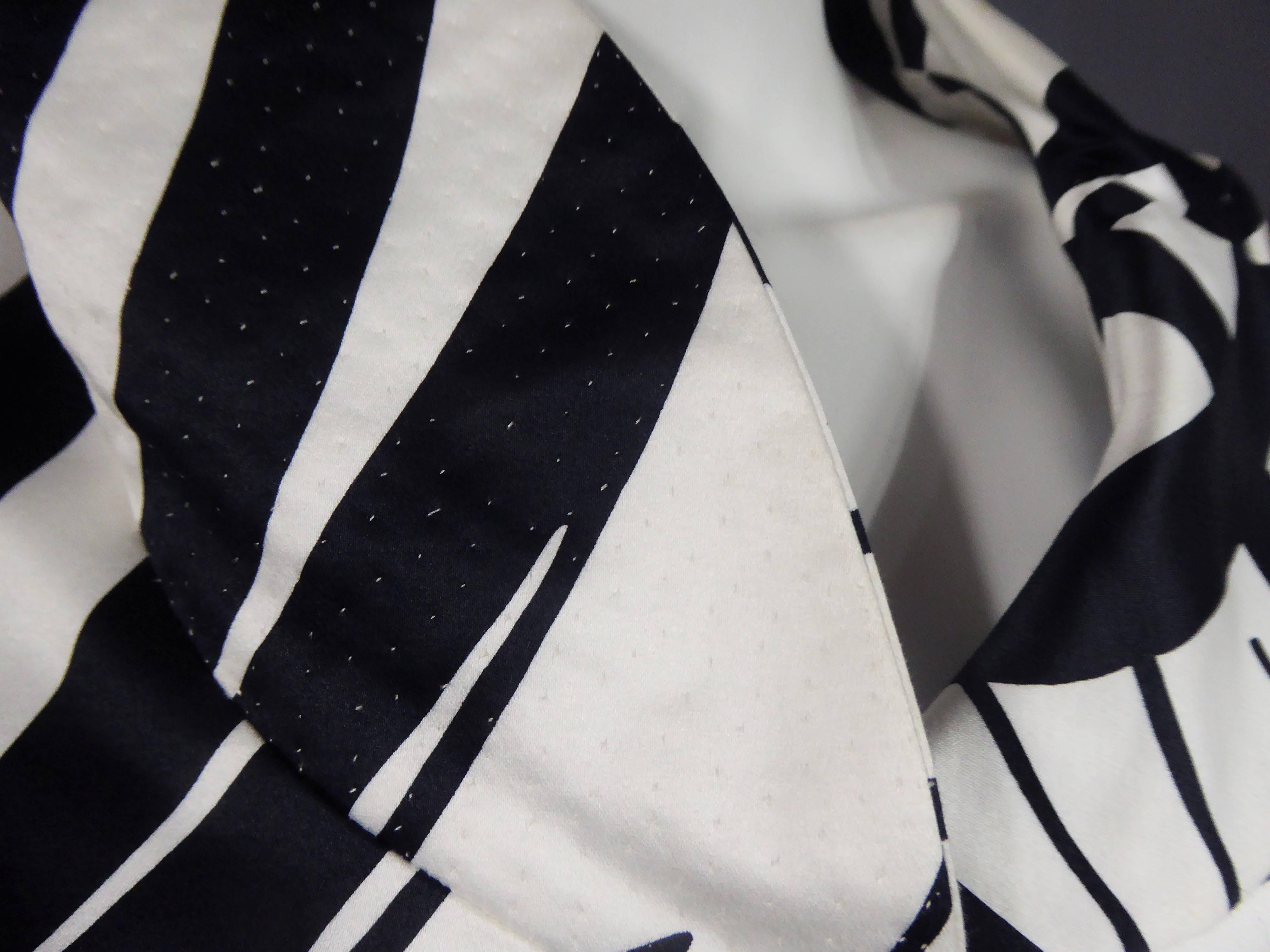 Robe Couture Ted Lapidus by Olivier Lapidus, française, circa 1990 en vente 4