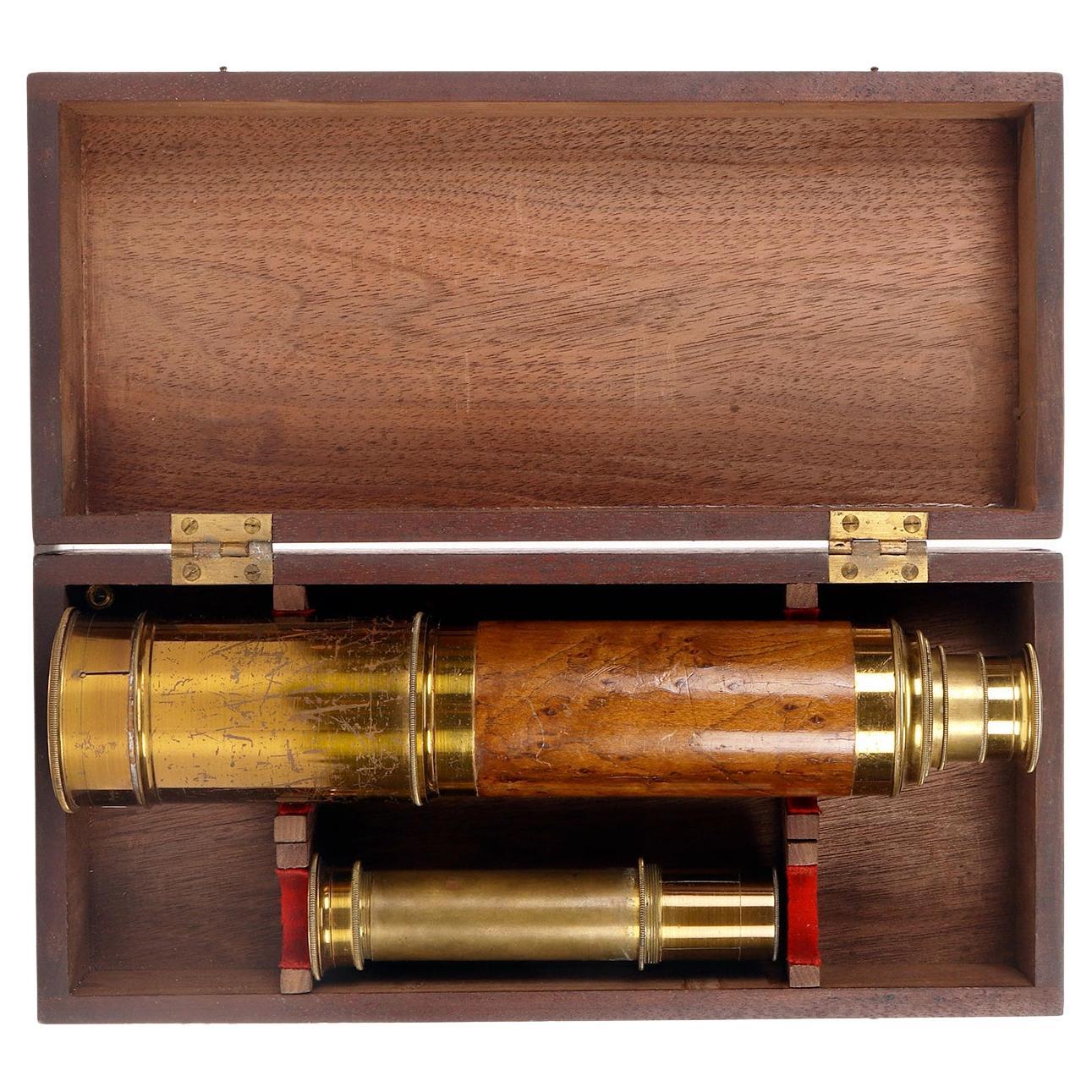A telescope, four extractions, Germany 1880. For Sale at 1stDibs