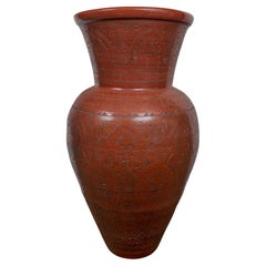 Terracotta "Floor" Vase