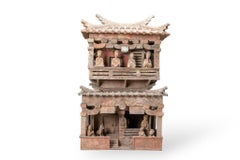 A Terracotta Funerary Model of a Pleasure House