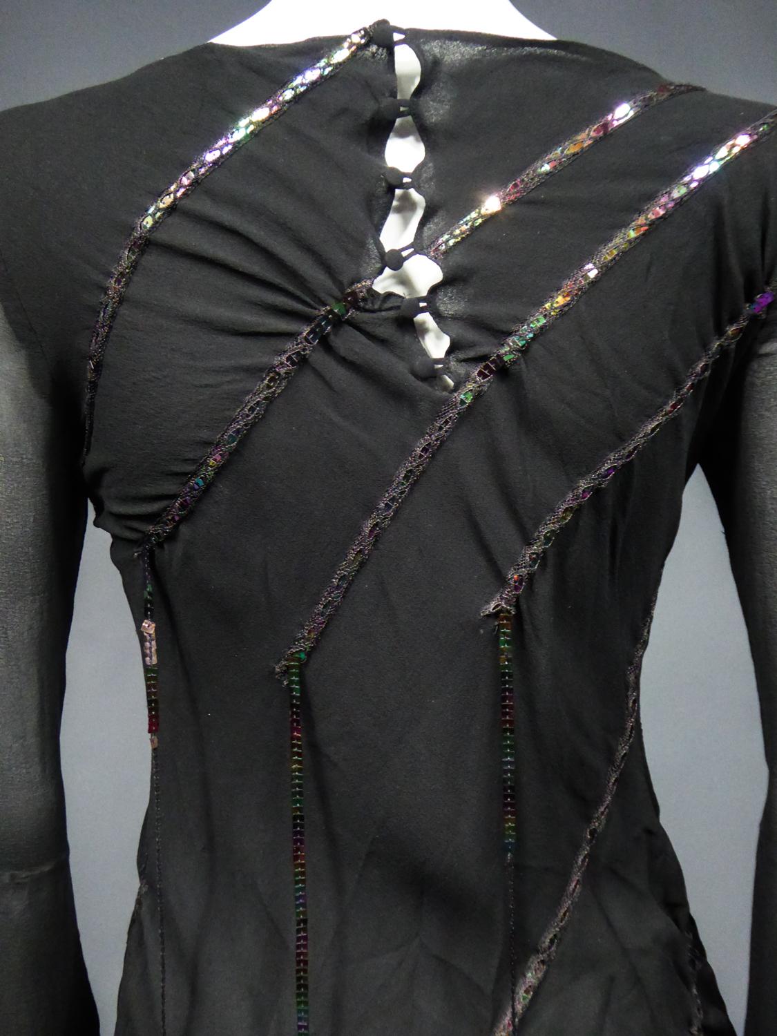 Petite robe noire A Thierry Mugler Couture, circa 2000 en vente 7