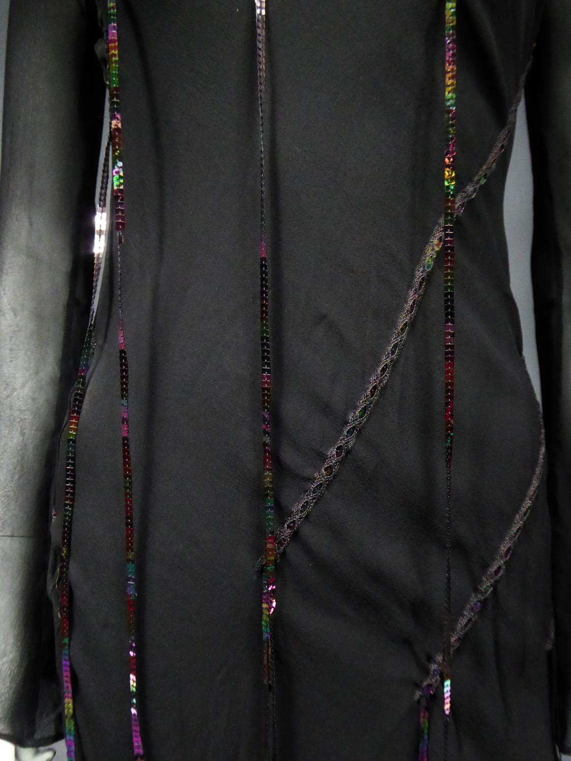 Ein Thierry Mugler Couture Kleines Schwarzes Kleid CIRCA 2000 im Angebot 2