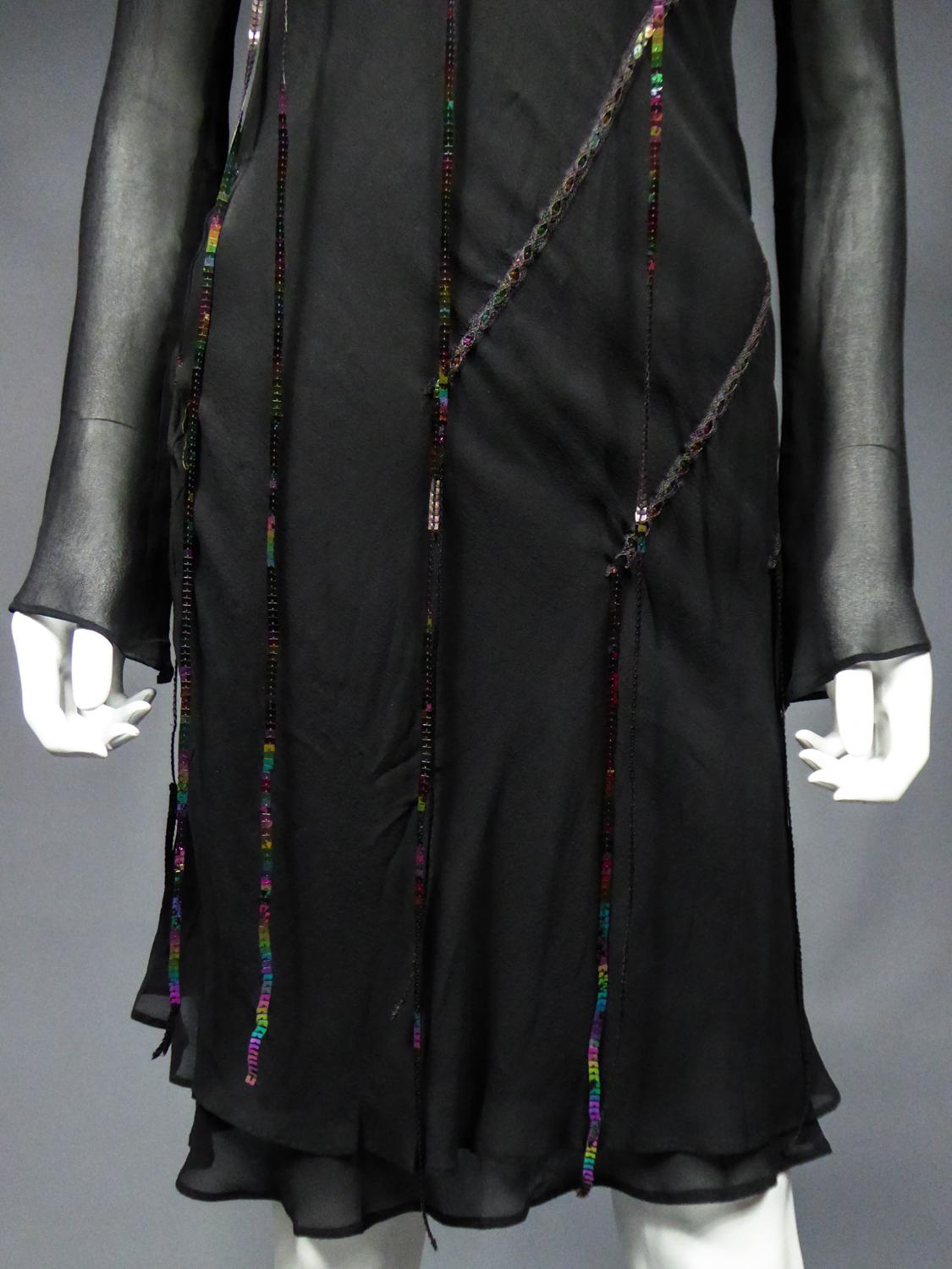 Ein Thierry Mugler Couture Kleines Schwarzes Kleid CIRCA 2000 im Angebot 3
