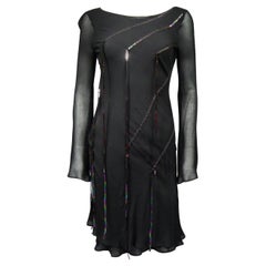 Un tubino nero di Thierry Mugler Couture, circa 2000