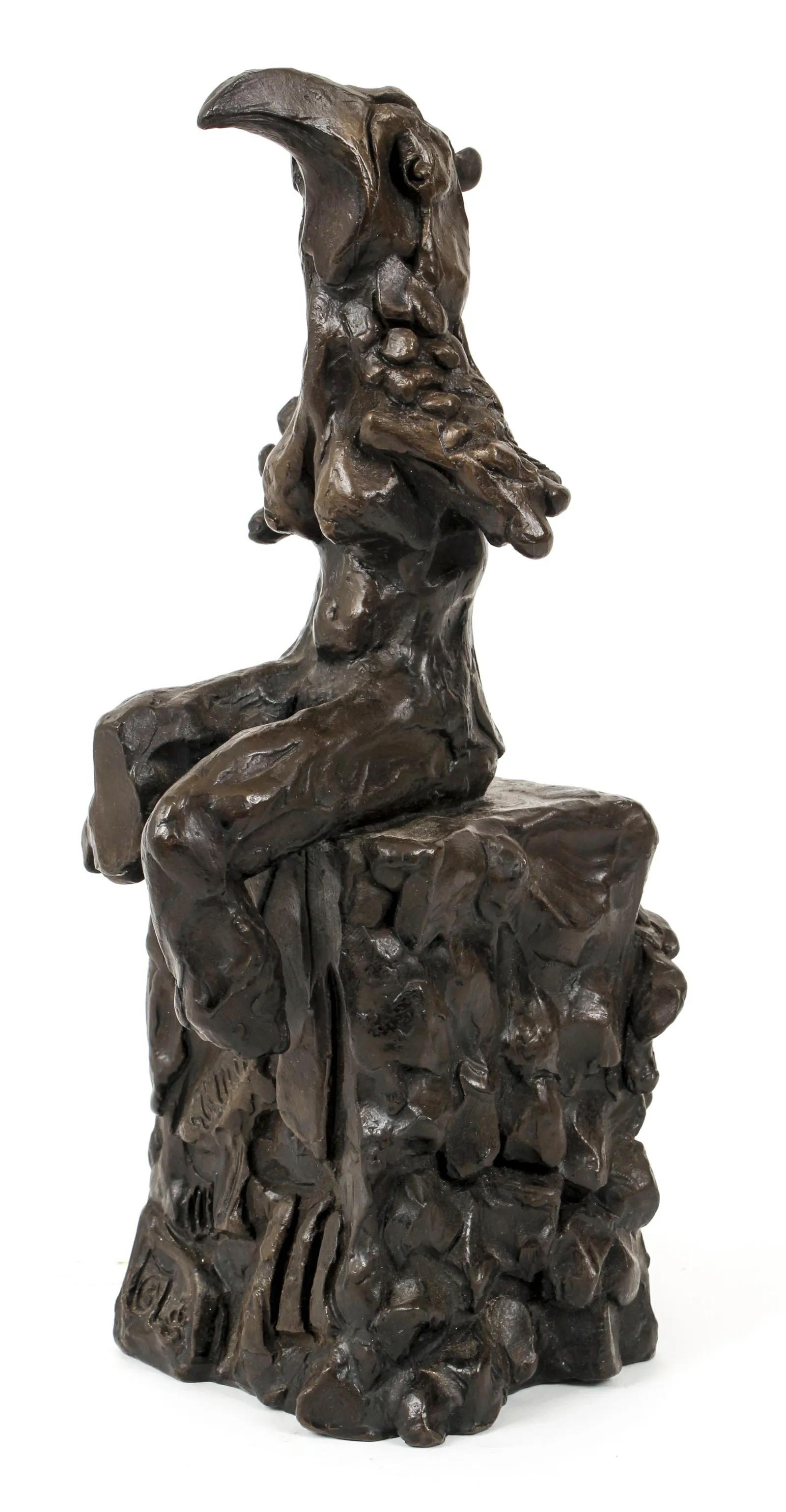 20th Century Three-Piece Set of Modern Sculptures Made of Bronze by Bob La Bobgah