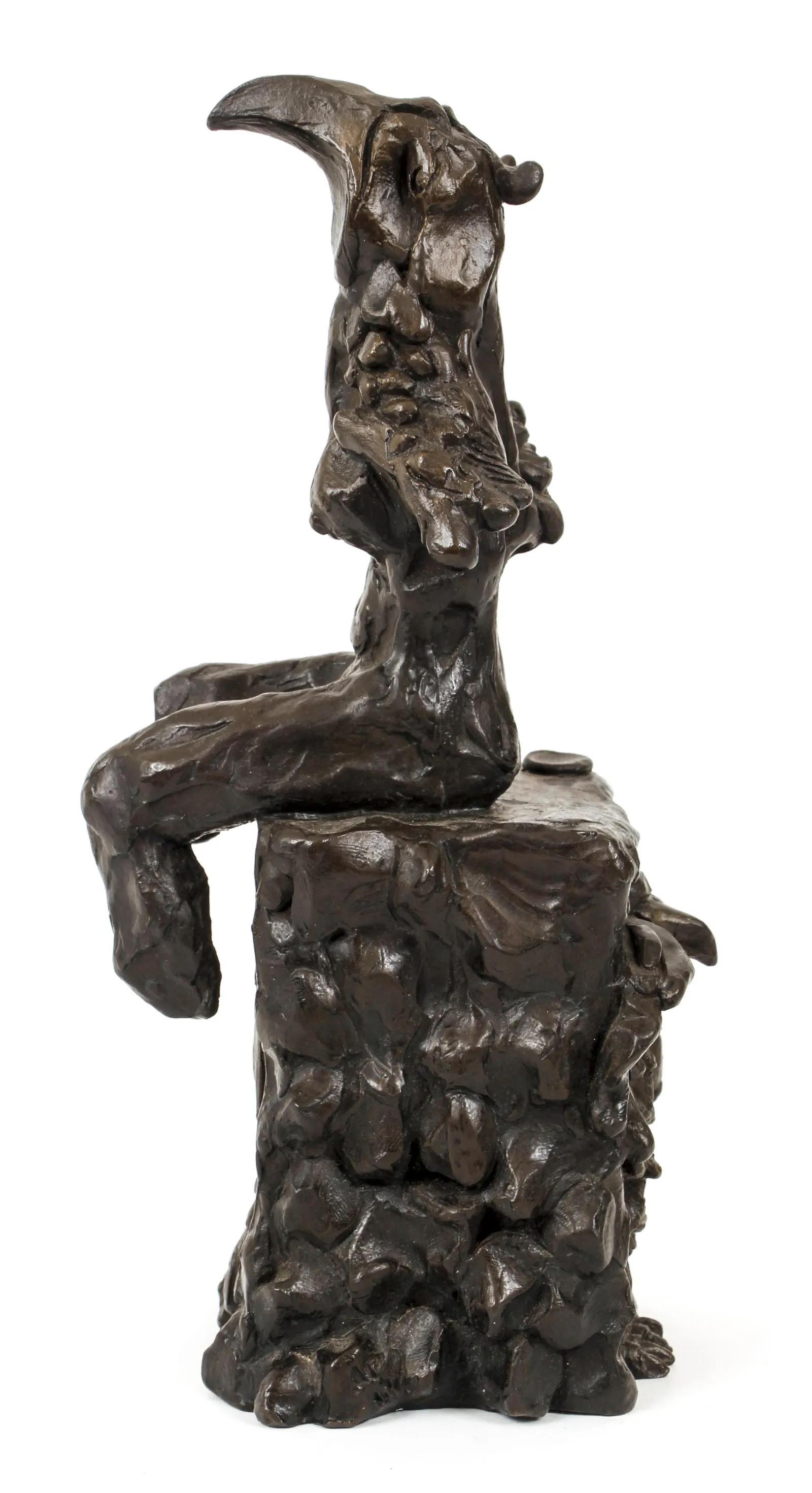 Brass Three-Piece Set of Modern Sculptures Made of Bronze by Bob La Bobgah