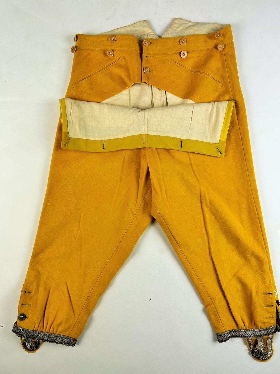 A three pieces Livery by the Princely family Caraman-Chimey - Belgium Circa 1900 For Sale 12