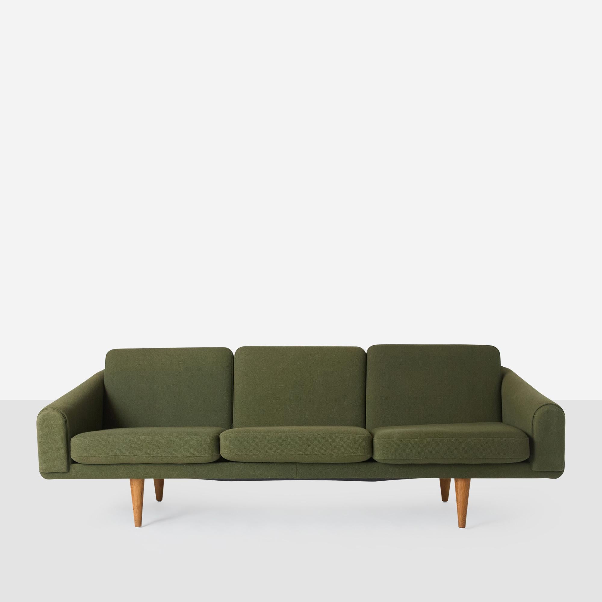 Modern A Three Seater Sofa by Illum Wikkelso