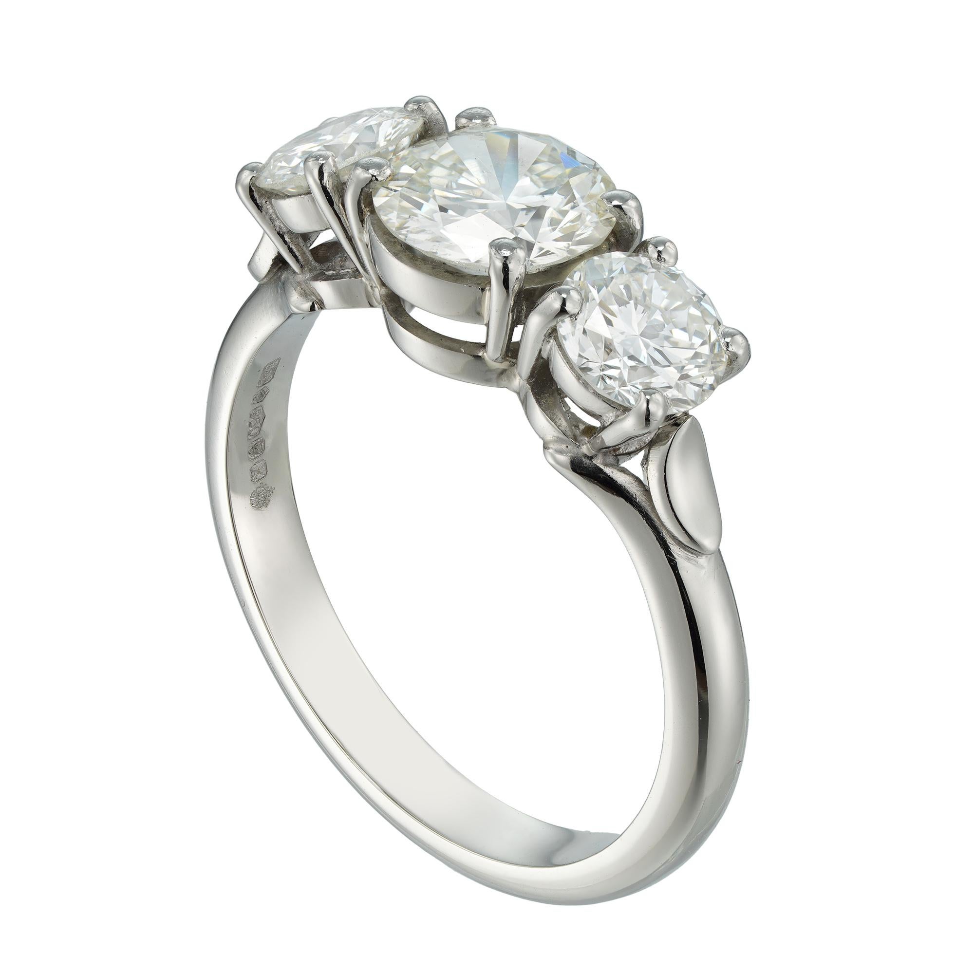 3 stone diamond ring meaning