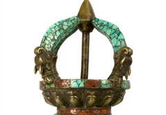 21st-Century Reproduction in the Style of Tibetan Double Vajra