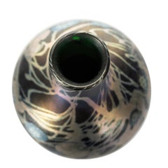 Tiffany Favrile and Millifiore Glass Cabinet Vase, circa 1902