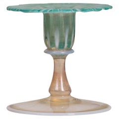 Candelabro Tiffany Favrile Glass Morning Glory circa 1918-1928
