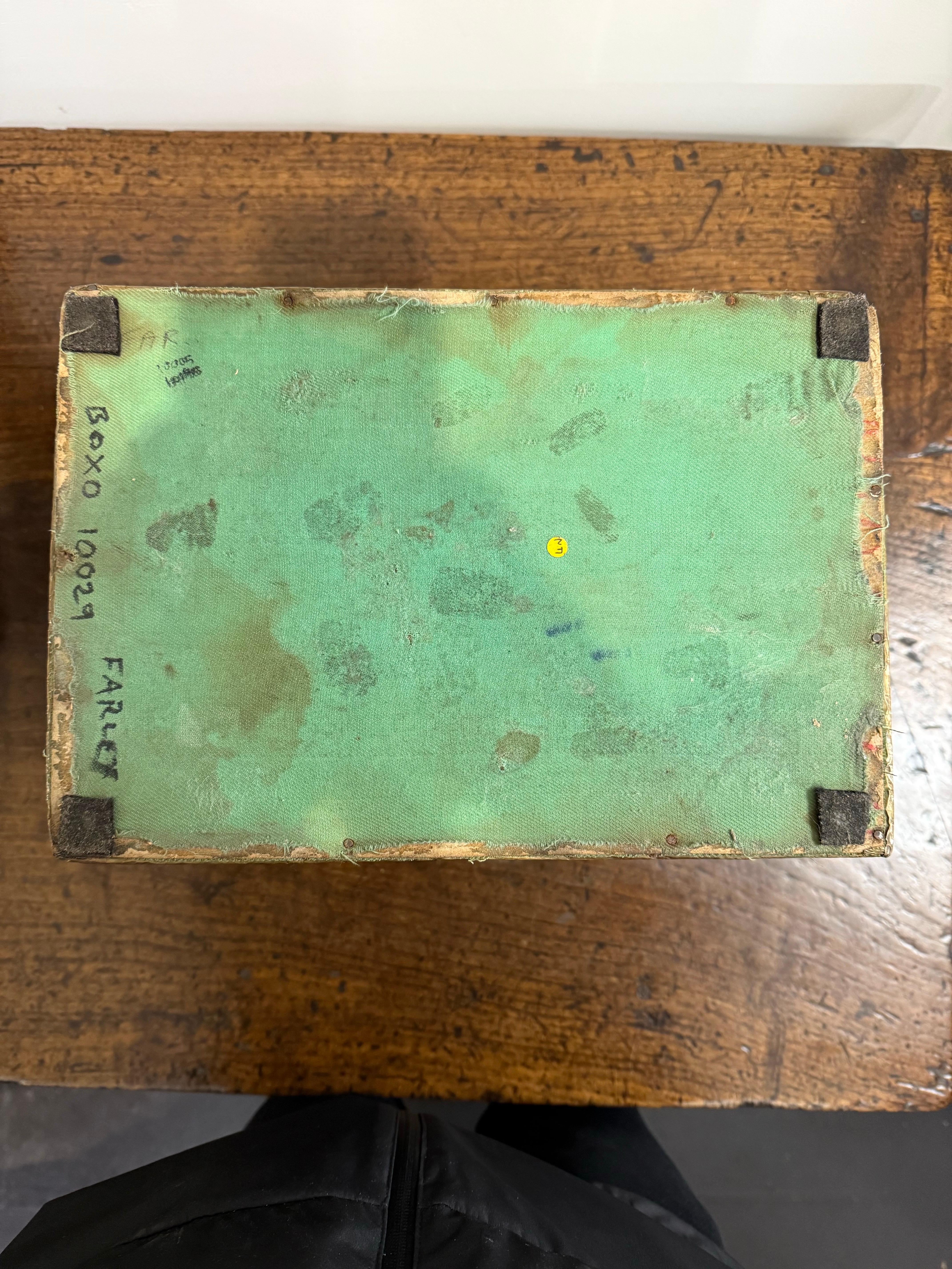 A Timber Gilt-Metal Embellished Box, 19th Century For Sale 9