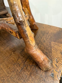 A Timber Tree Trunk Stool