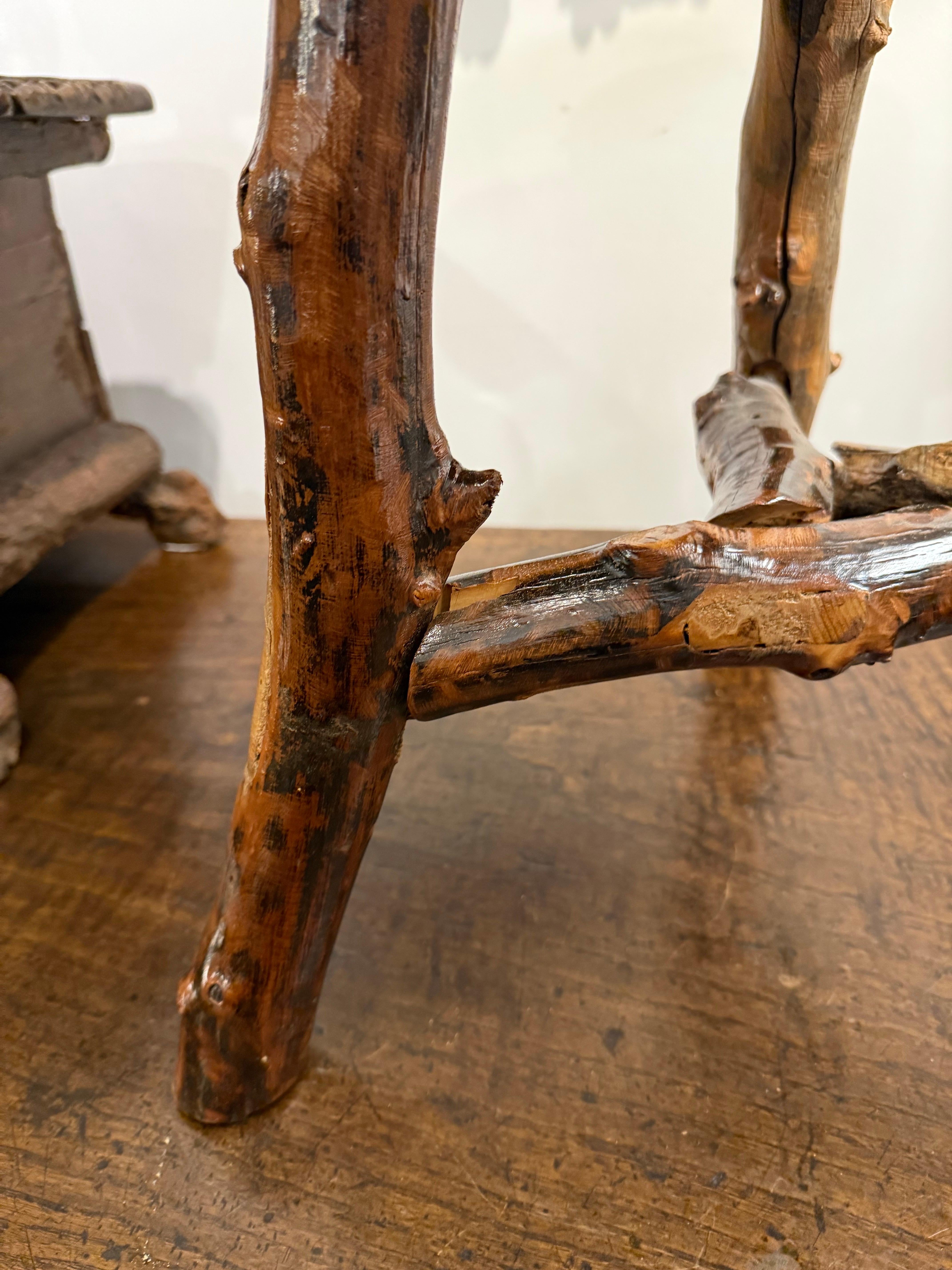 Contemporary A Timber Tree Trunk Stool For Sale