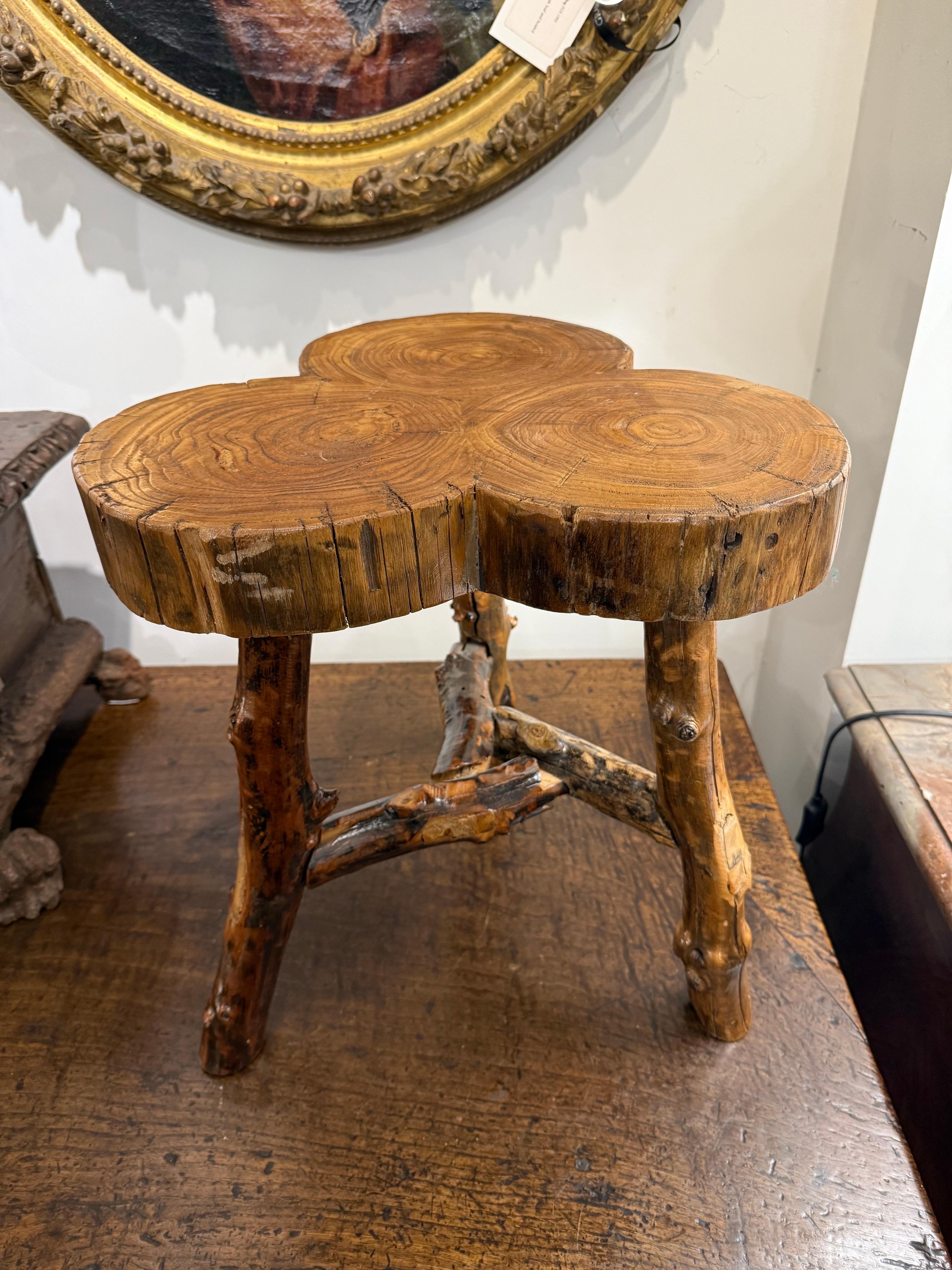 Hardwood A Timber Tree Trunk Stool For Sale