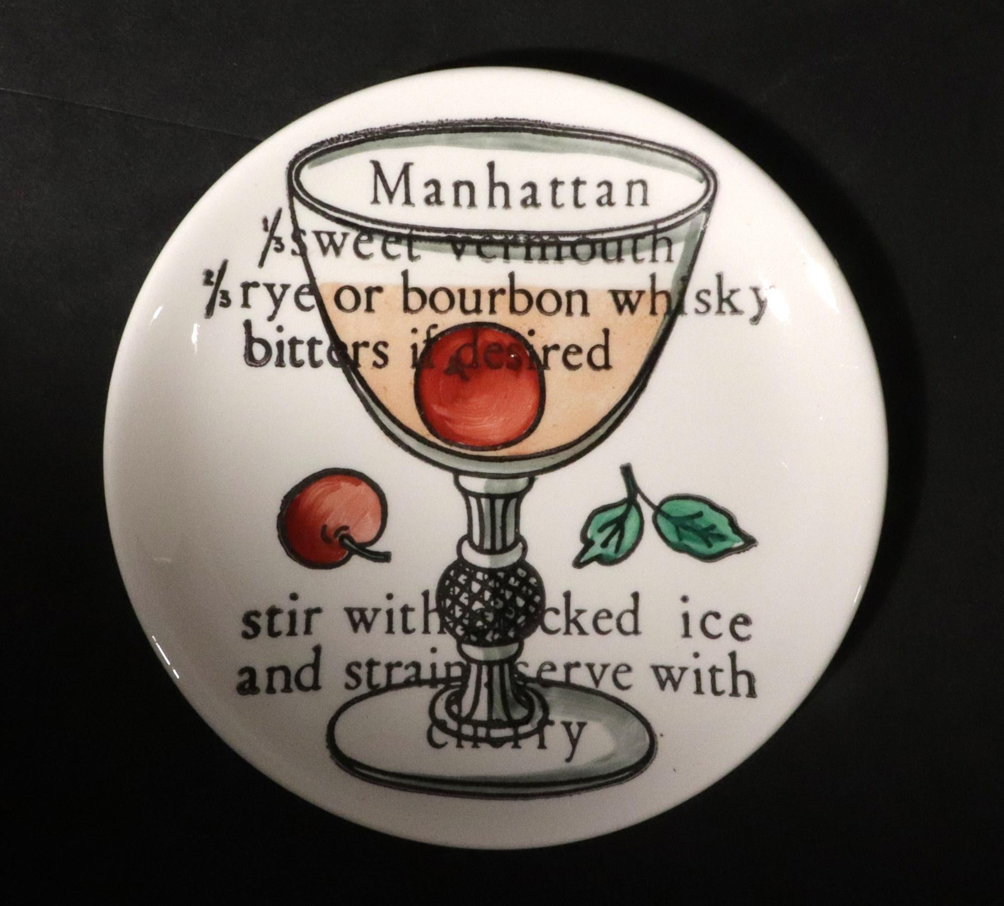 20th Century A Toast to Wit: Fornasetti's Ceramic 