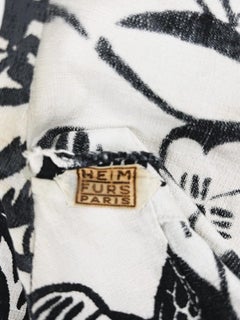 Un corpiño Toile de Tournon, de Raoul Dufy para Jacques Heim - Francia Circa 1940