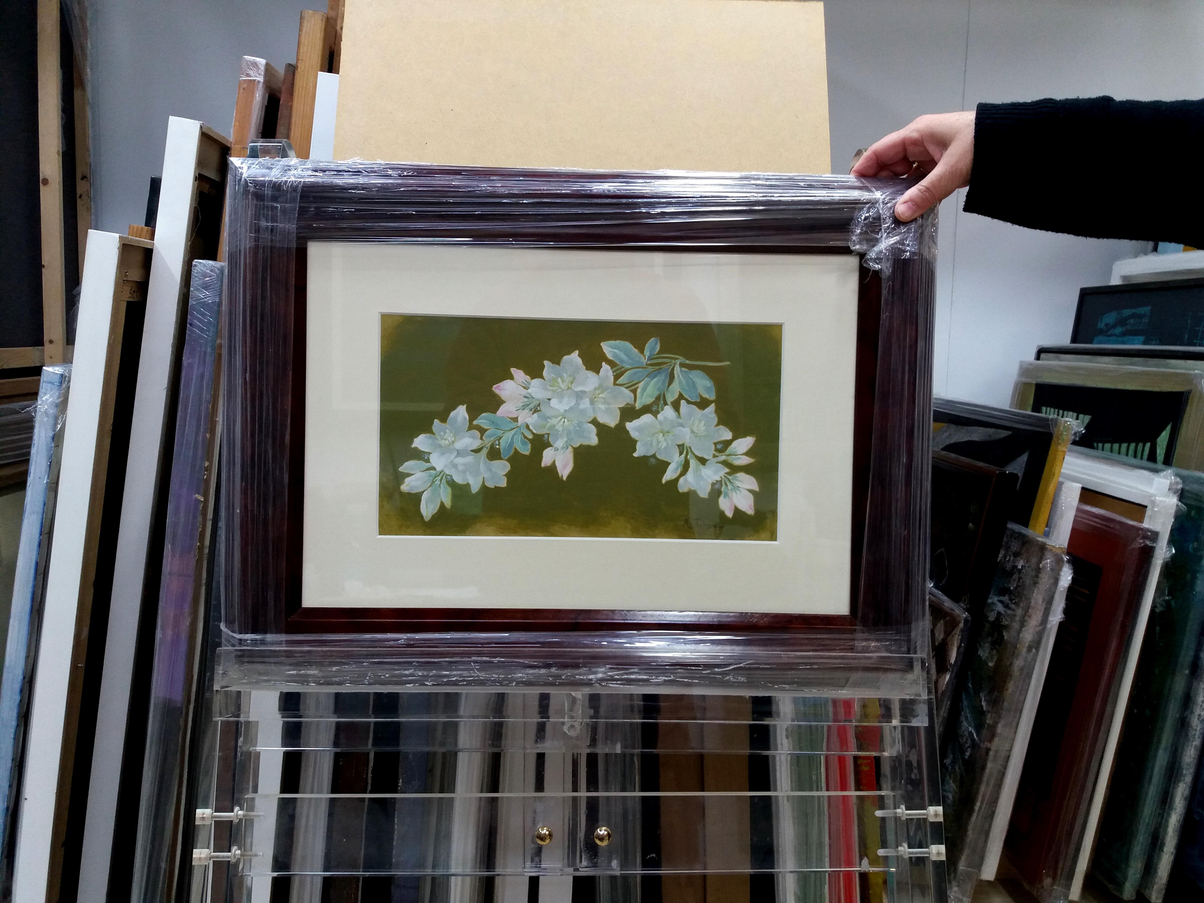 A. Tolosa.  BLUMEN. Original-Pastellgemälde (Expressionismus), Painting, von A. TOLOSA