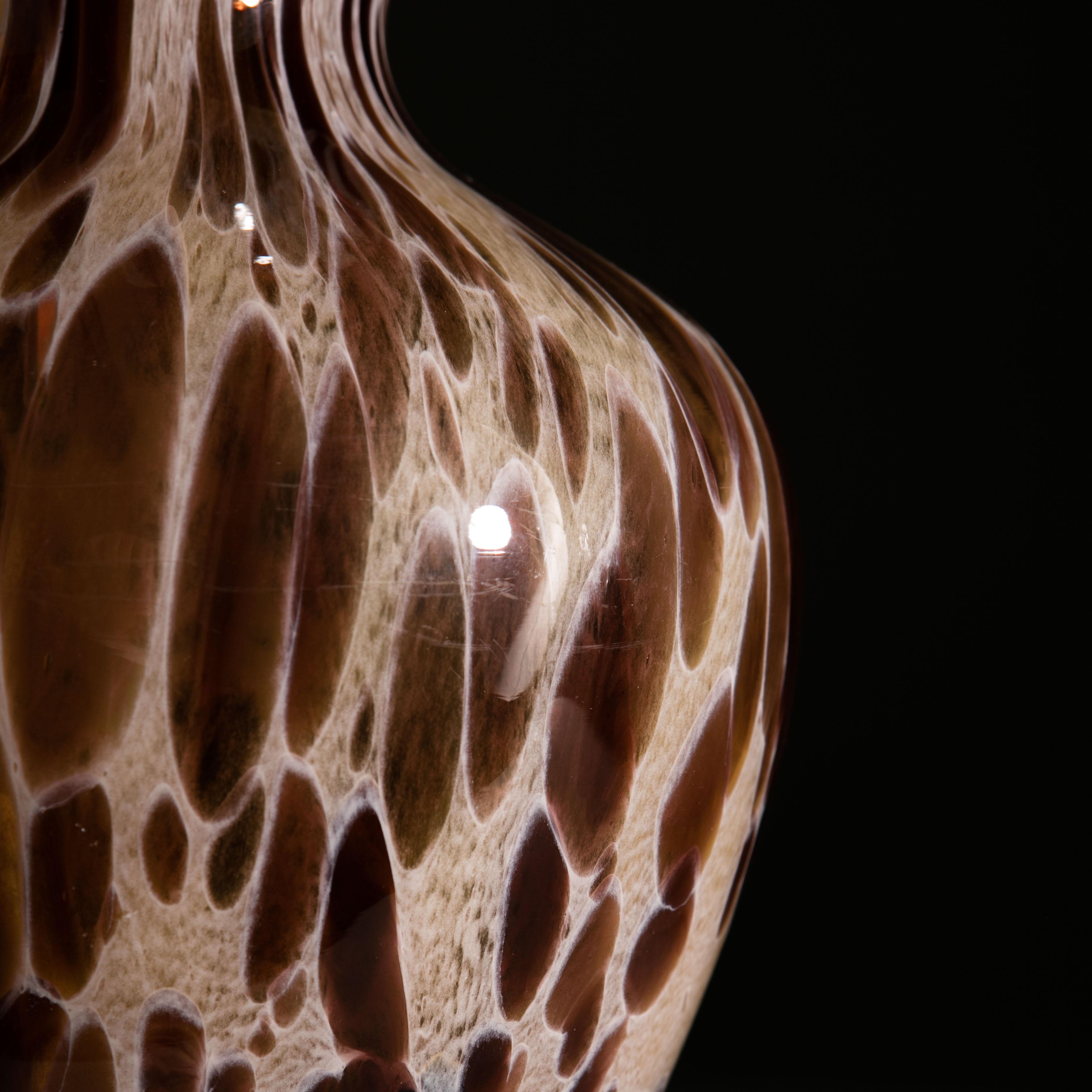 glass vase lamp