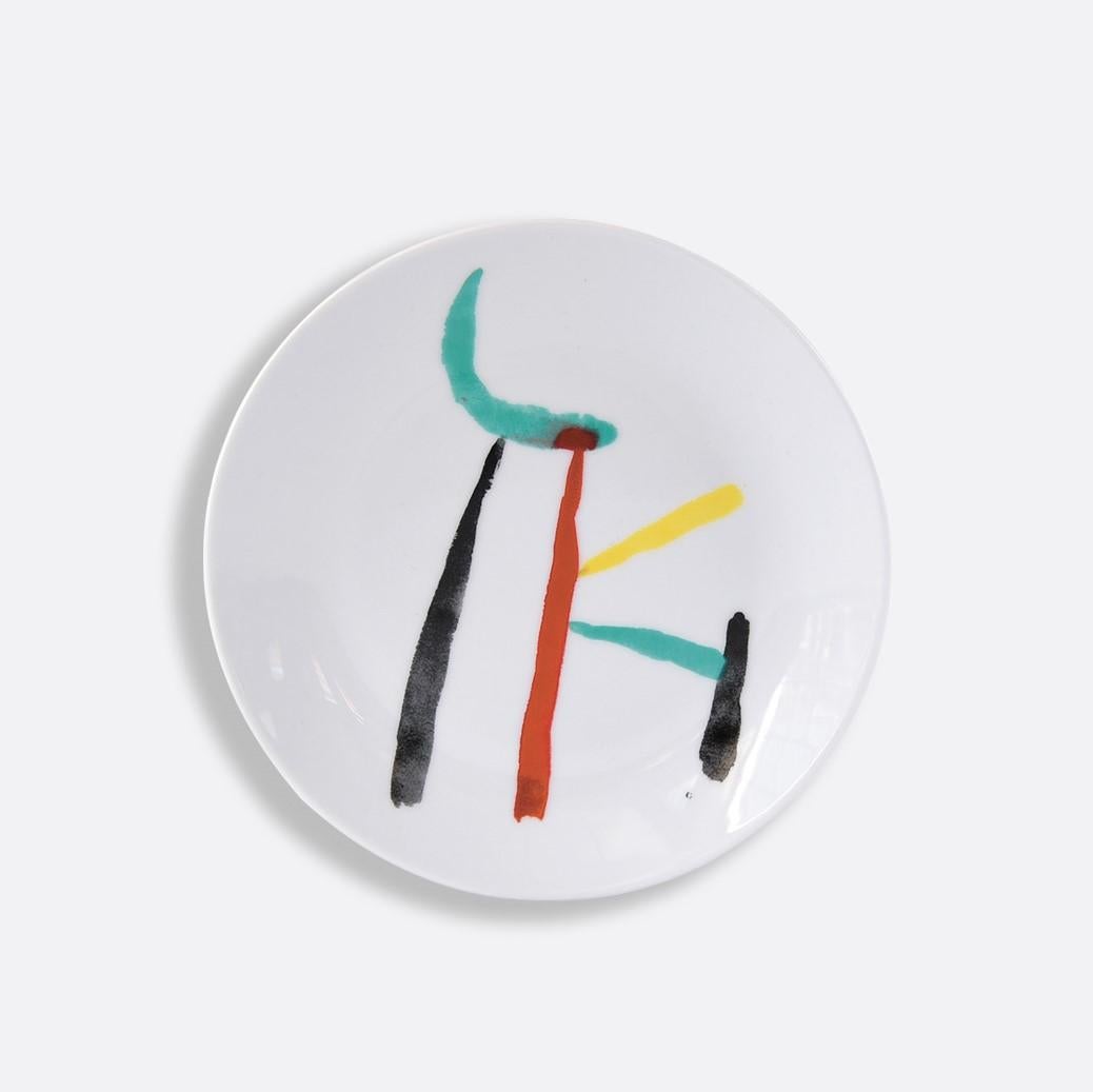 Européen À Toute Épreuve Ensemble d'assiettes à pain et à beurre par Joan Miro en vente