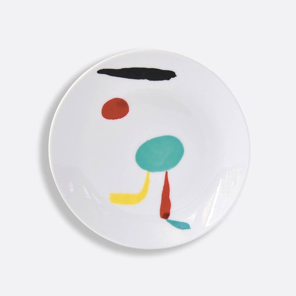 XXIe siècle et contemporain À Toute Épreuve Ensemble d'assiettes à pain et à beurre par Joan Miro en vente