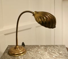 Traditional Brass Banker’s Desk Lamp