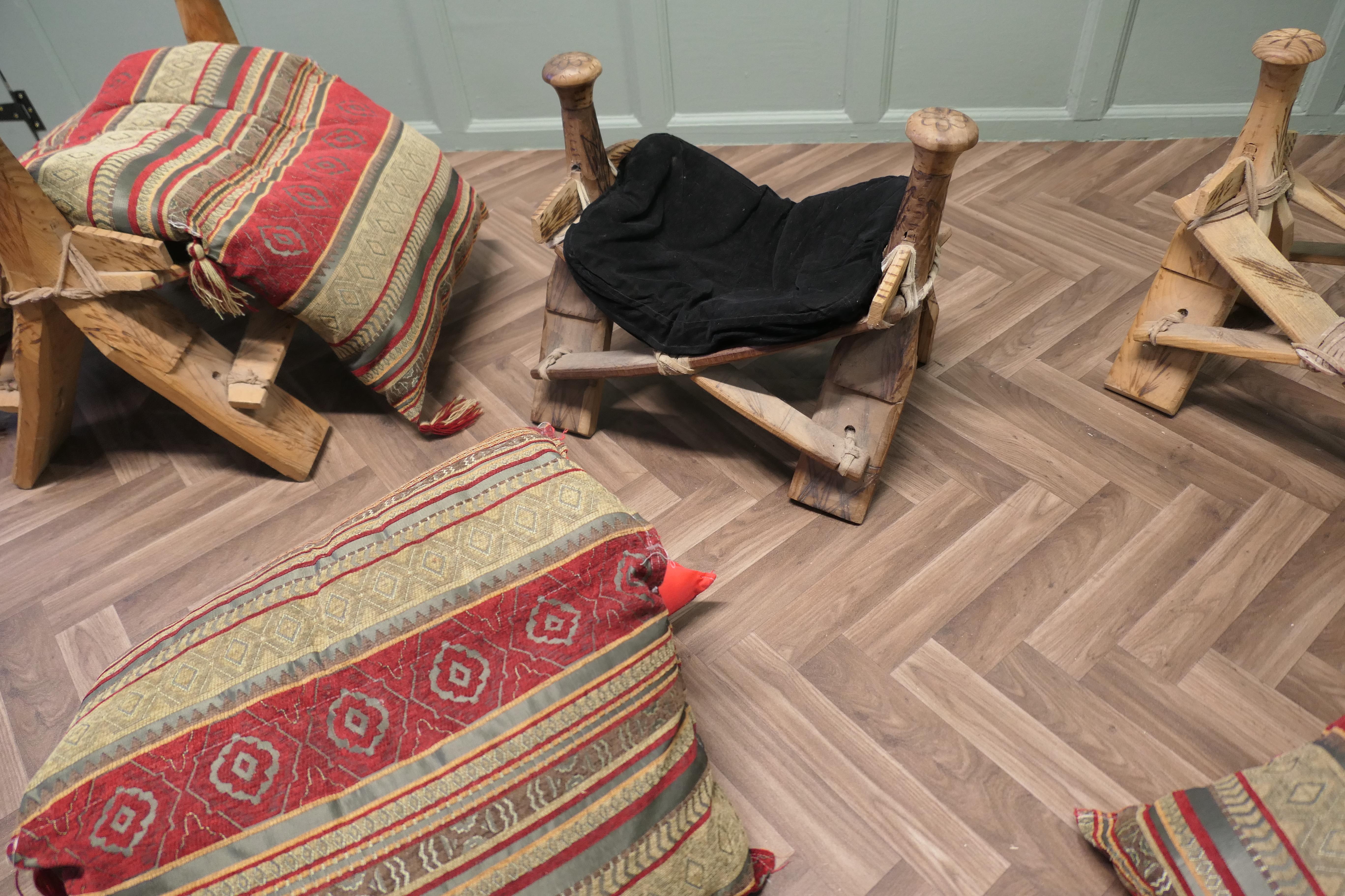 Mid-20th Century A Traditional Camel Saddle / Stool  A Traditional Camel Saddle For Sale