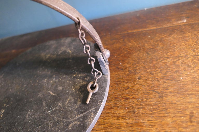 A Traditional Welsh Plate Pancake Griddle/Girdle Traditional 10” Iron ...