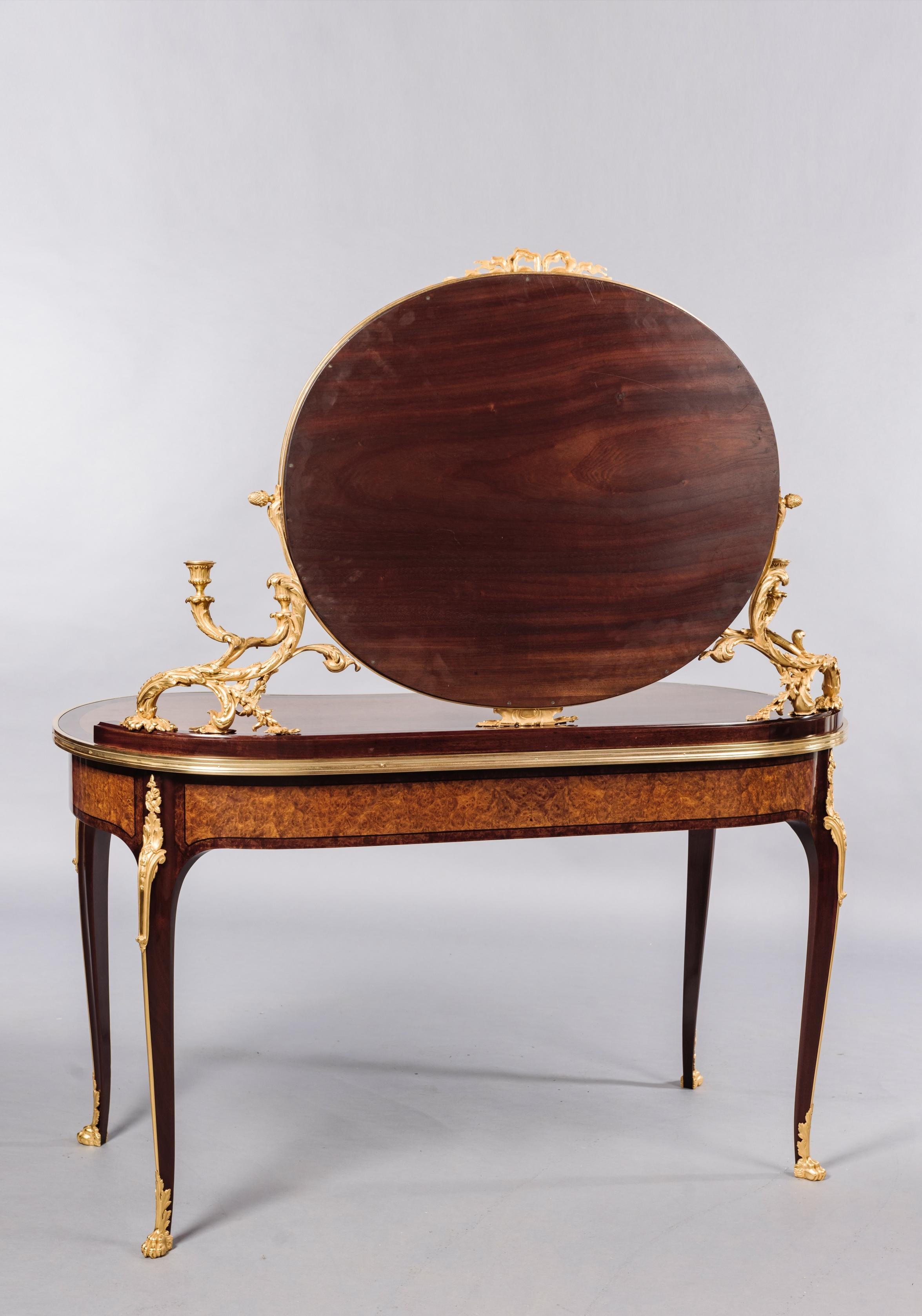 French Transitional Style Dressing Table Attributed to François Linke, circa 1900