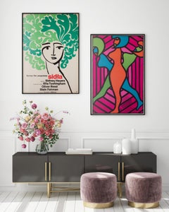 A Trap for Cinderella 1967 Polish A1 Film Poster, Andrzej Krajewski