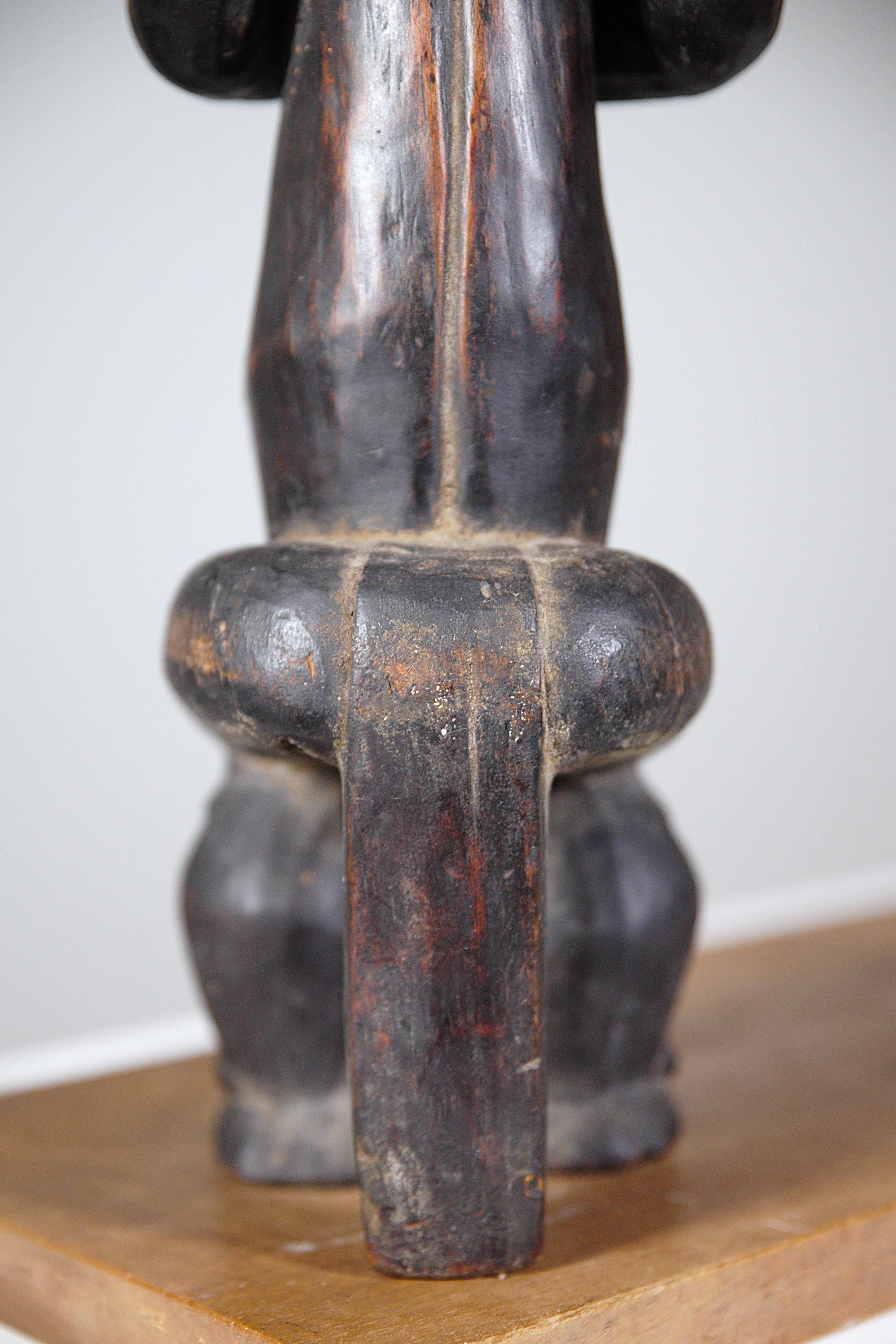 A Tribal Art Byeri Fang-Skulptur Gabun 1980er Jahre (Ende des 20. Jahrhunderts) im Angebot