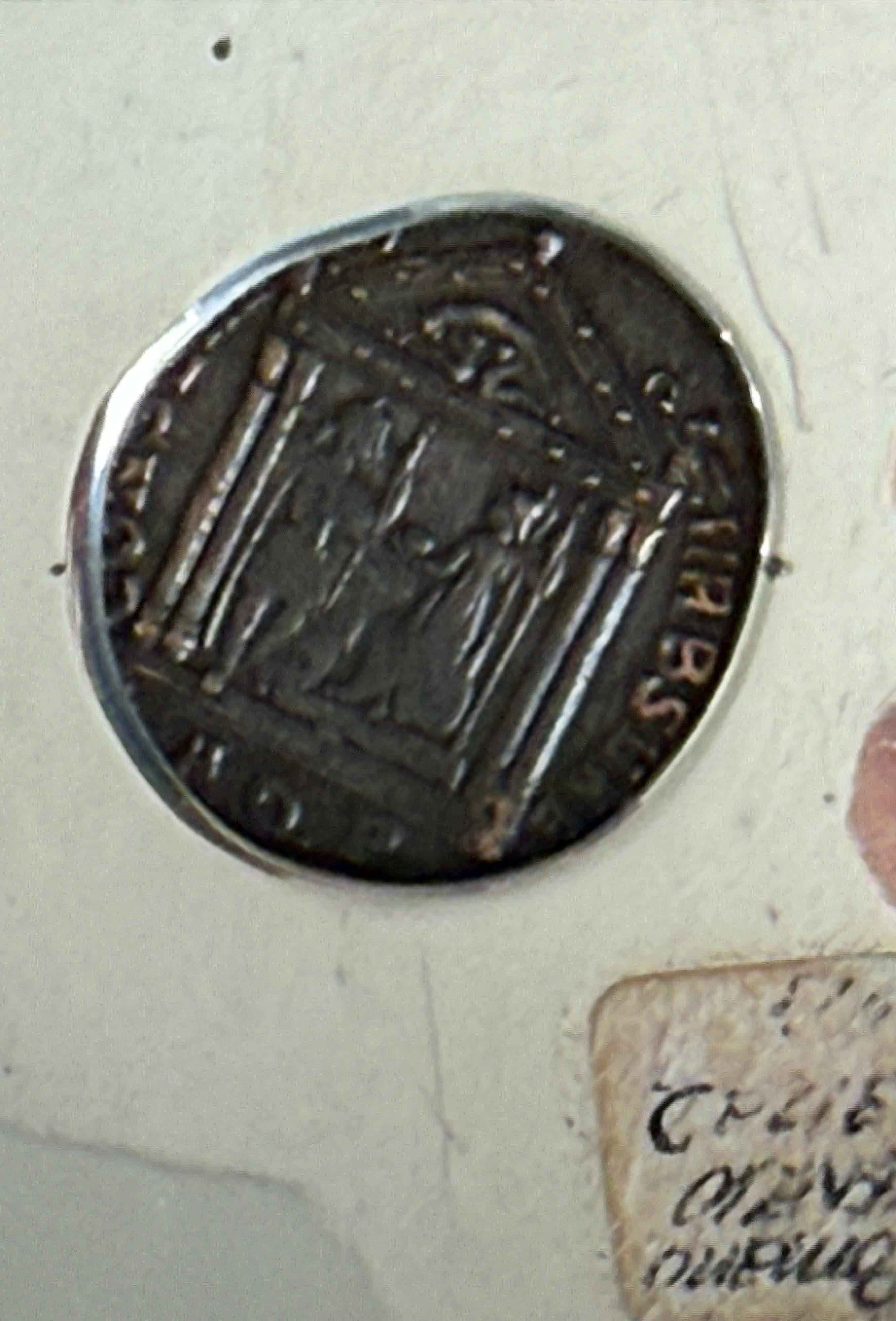 A trio of rare sterling silver pieces with ancient Roman coins, Bulgari 20th c For Sale 14