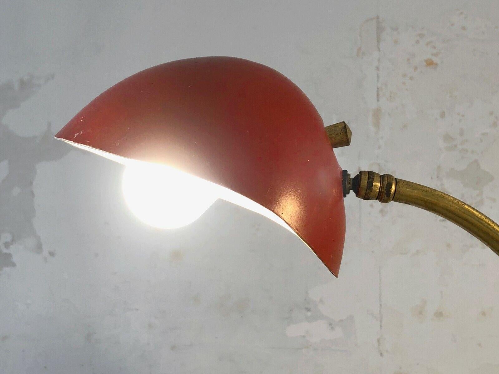 Mid-20th Century A MID-CENTURY-MODERN MODERNIST Tripod FLOOR LAMP, MATEGOT Style, France 1950 For Sale