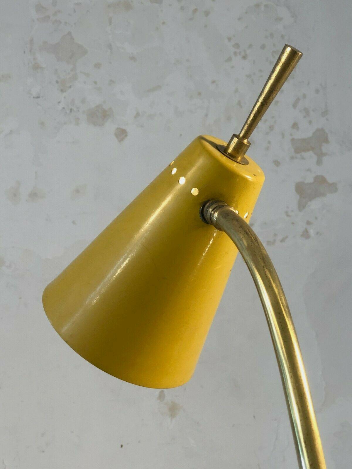 A MID-CENTURY-MODERN MODERNIST Tripod FLOOR LAMP, MATEGOT Style, France 1950 For Sale 1