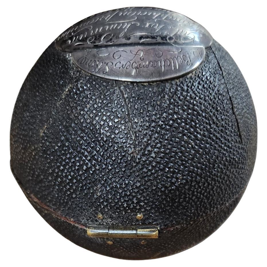 A truly delightful miniature terrestrial pocket globe