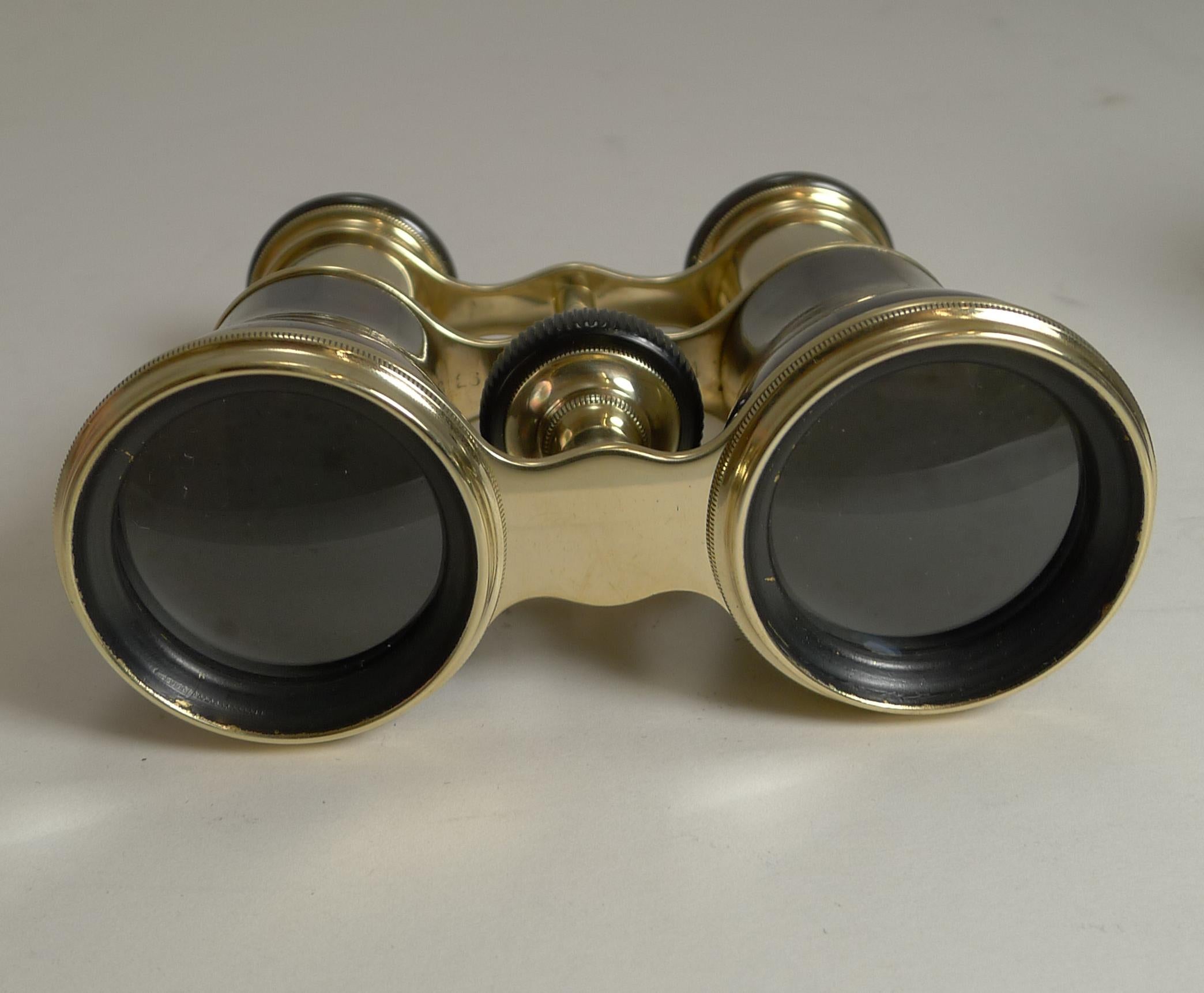 Early 20th Century A truly exquisite pair of Opera Glasses by the top-notch maker, LeMaire of Paris