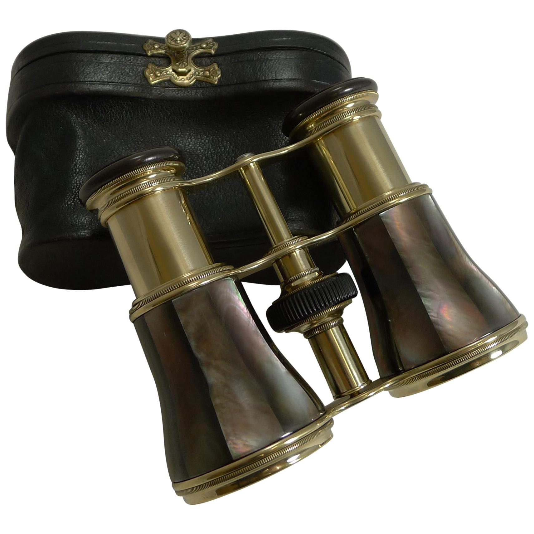A truly exquisite pair of Opera Glasses by the top-notch maker, LeMaire of Paris