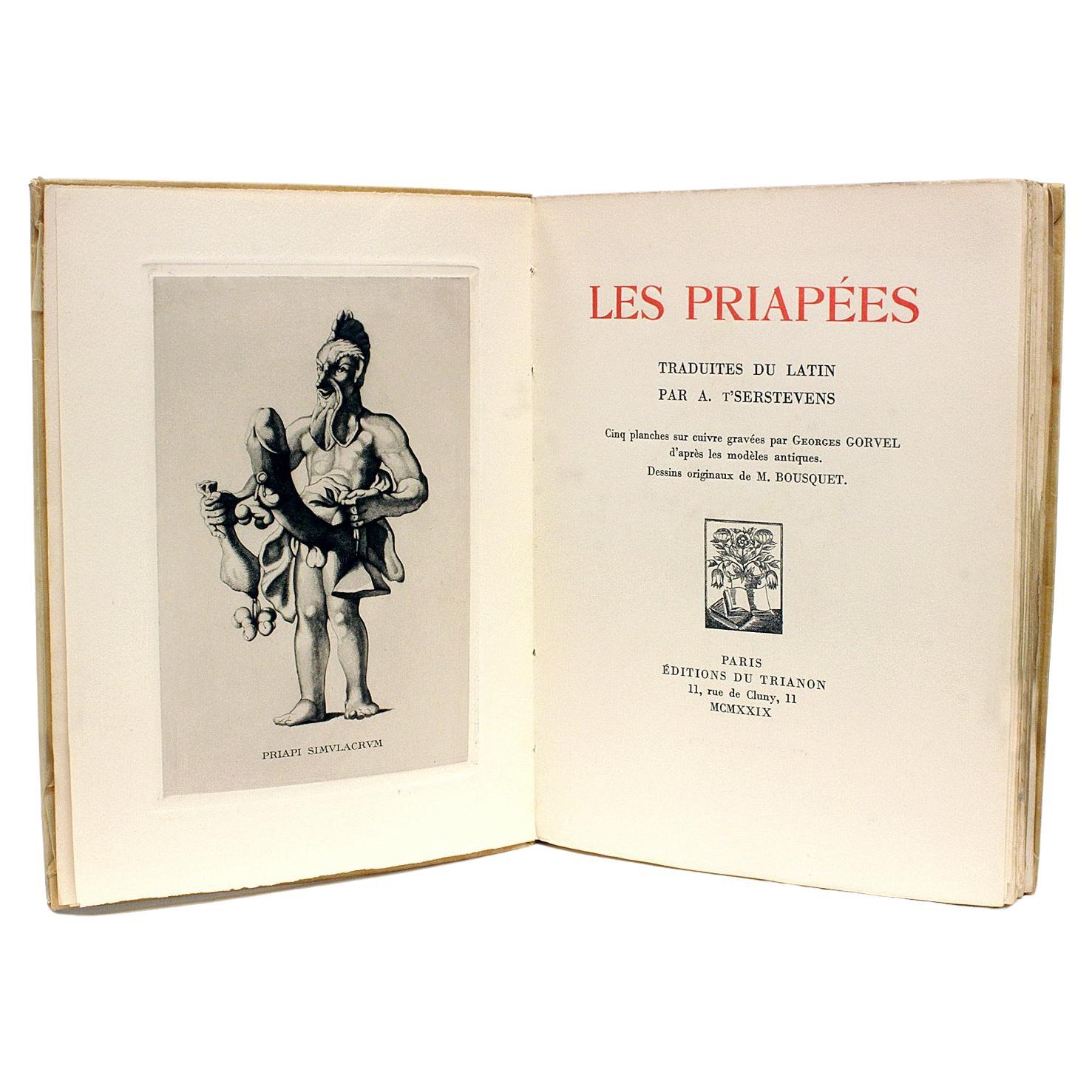 A. T'Serstvens, Georges Gorvel, M. Bousquet, Les Priapees, 1929 For Sale