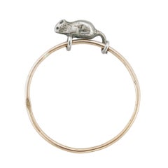 A Turn-of-the-20th-century Russian mouse ring