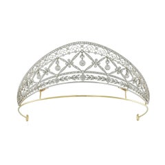 Turn of the Century Diamond and Platinum Kokosnik Tiara