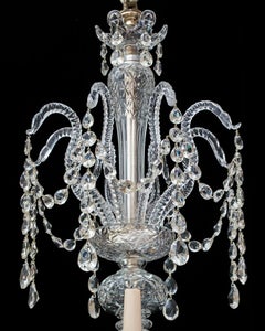 Twelve-Light Edwardian Chandelier in Adam Style