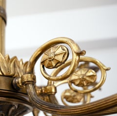 A Twelve-Light French Neoclassical-Style Chandelier